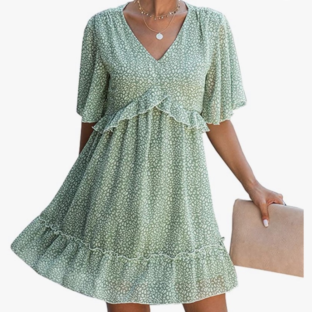 Green dress
